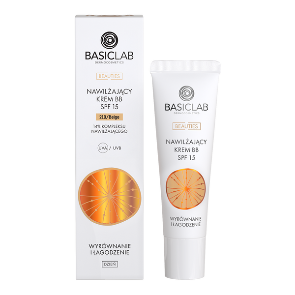 Nawilżający krem BB SPF 15, Wyrównanie i Łagodzenie, 210/Beige
