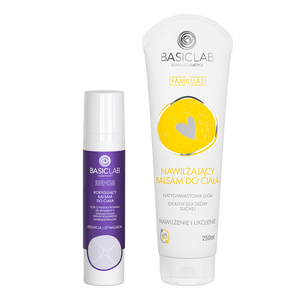 Zestaw do ciała: balsam z retinalem + balsam kojący