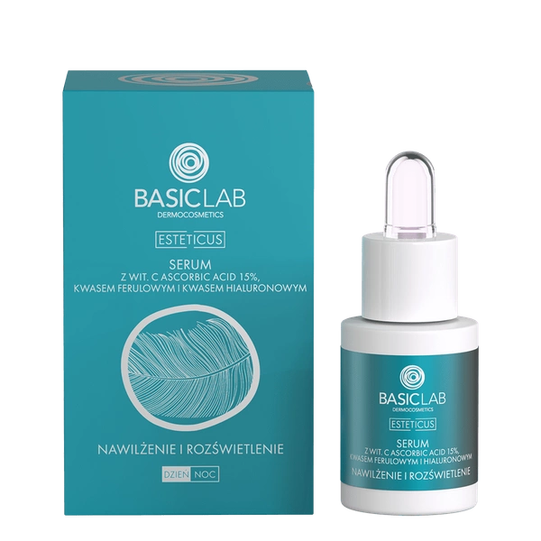 Serum z witaminą C 15% Nawilżenie i Rozświetlenie – 15 ml