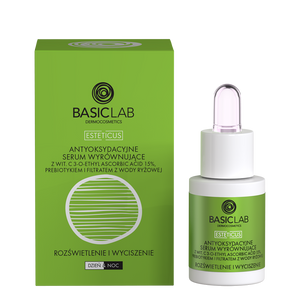 Antyoksydacyjne serum wyrównujące z wit. C 15% Rozświetlenie i Wyciszenie – 15 ml
